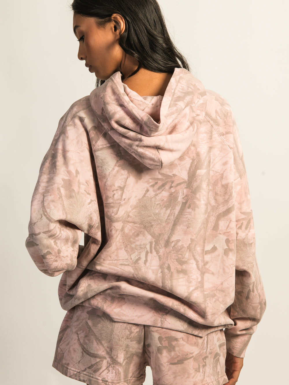 HOODIE HARLOW CLOUD - ROSE CAMO