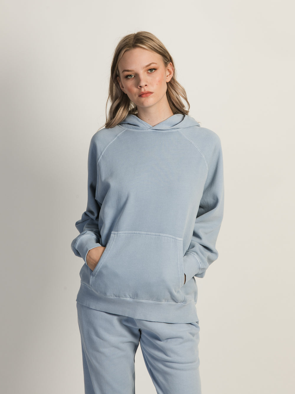 SWEAT À CAPUCHE HARLOW CLOUD - BLEU BB