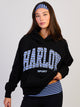 HARLOW HARLOW CLOUD HOODIE - BLACK - Boathouse