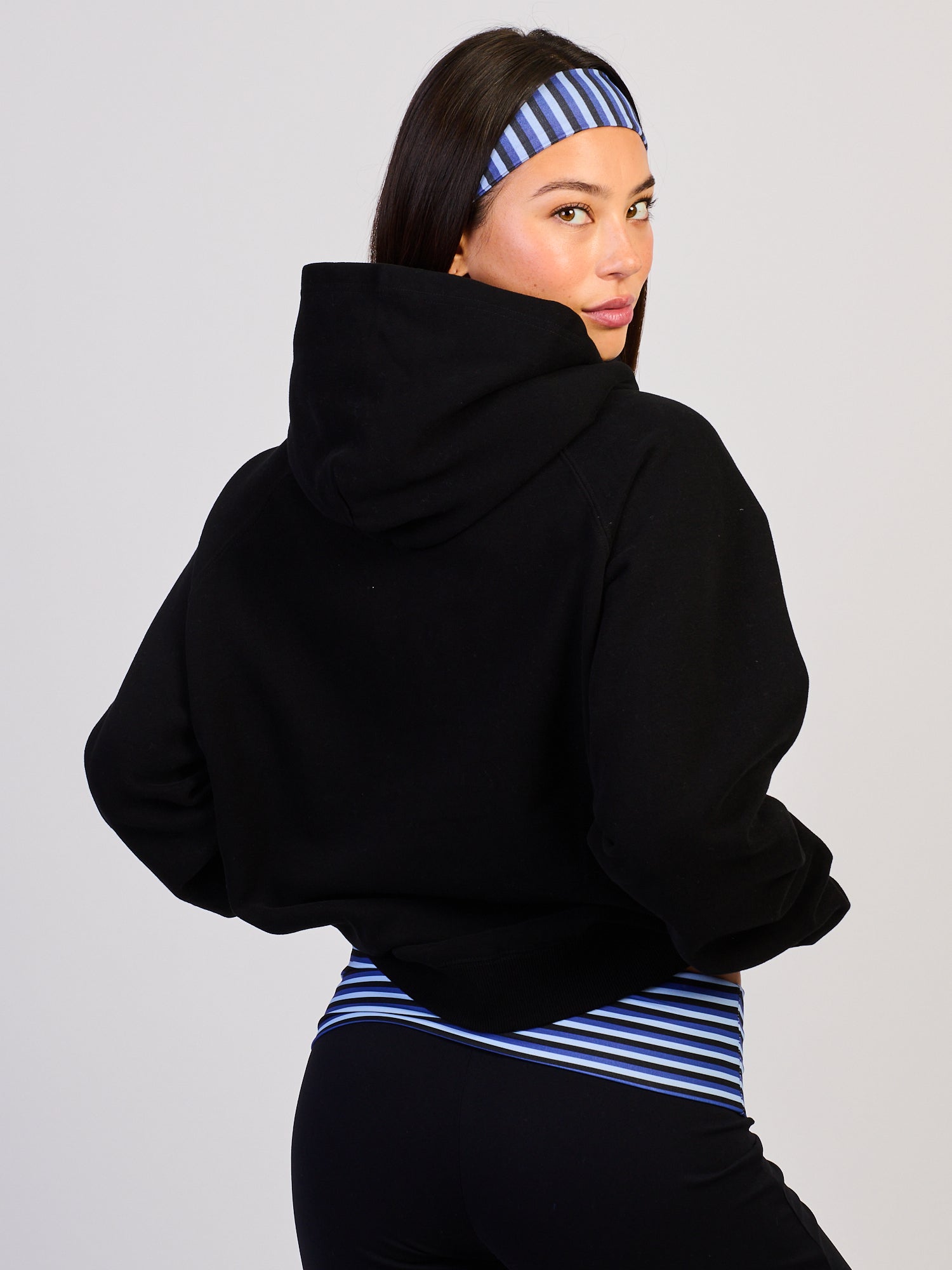 HARLOW CLOUD HOODIE - BLACK