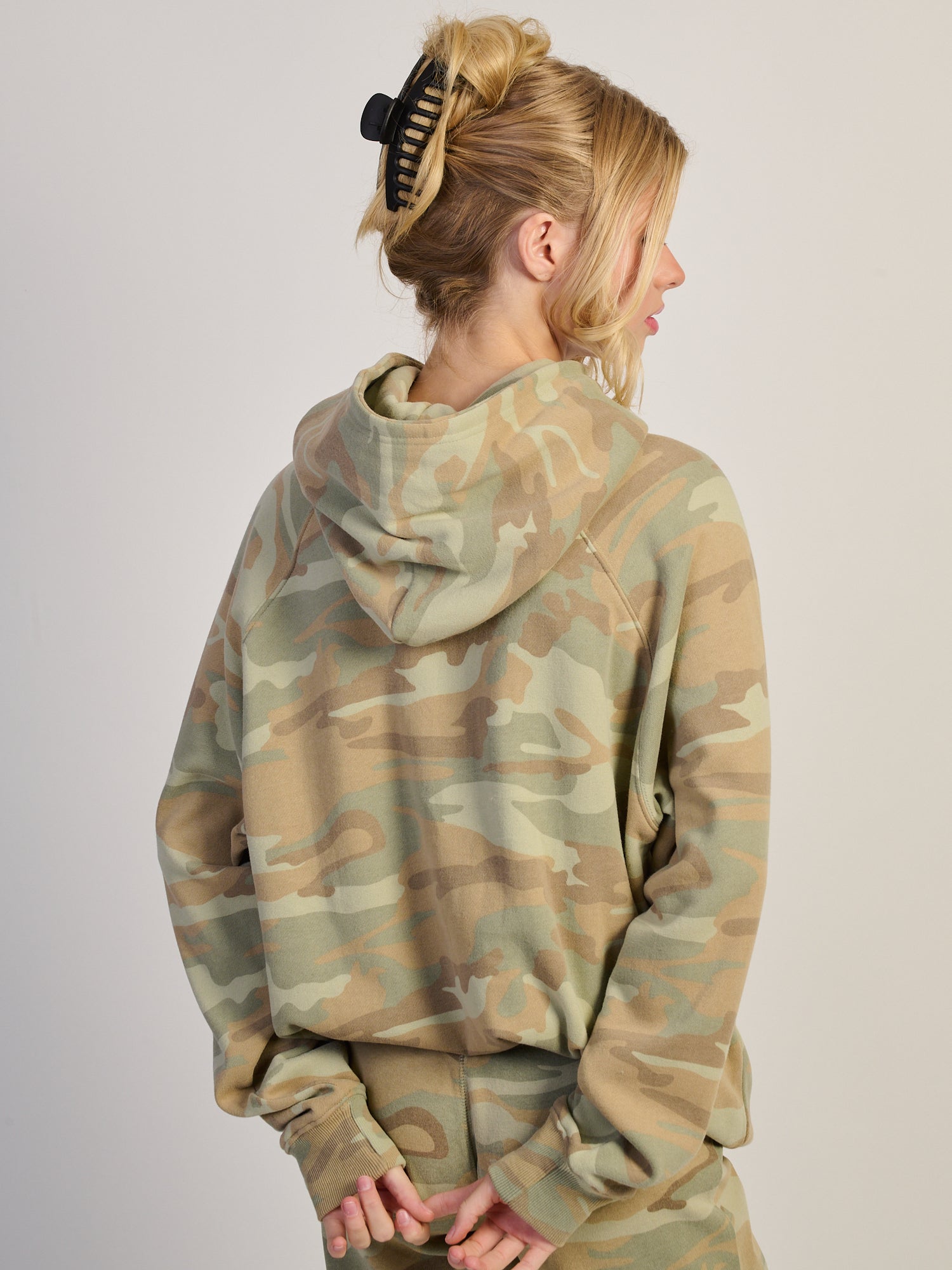 HOODIE HARLOW CANDICE - CAMOUFLAGE