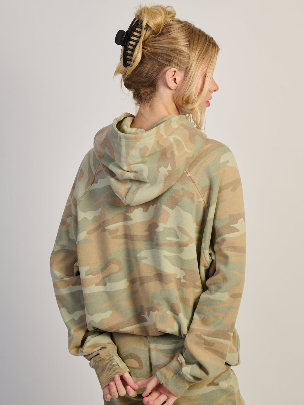 SWEAT À CAPUCHE HARLOW CANDICE - CAMOUFLAGE