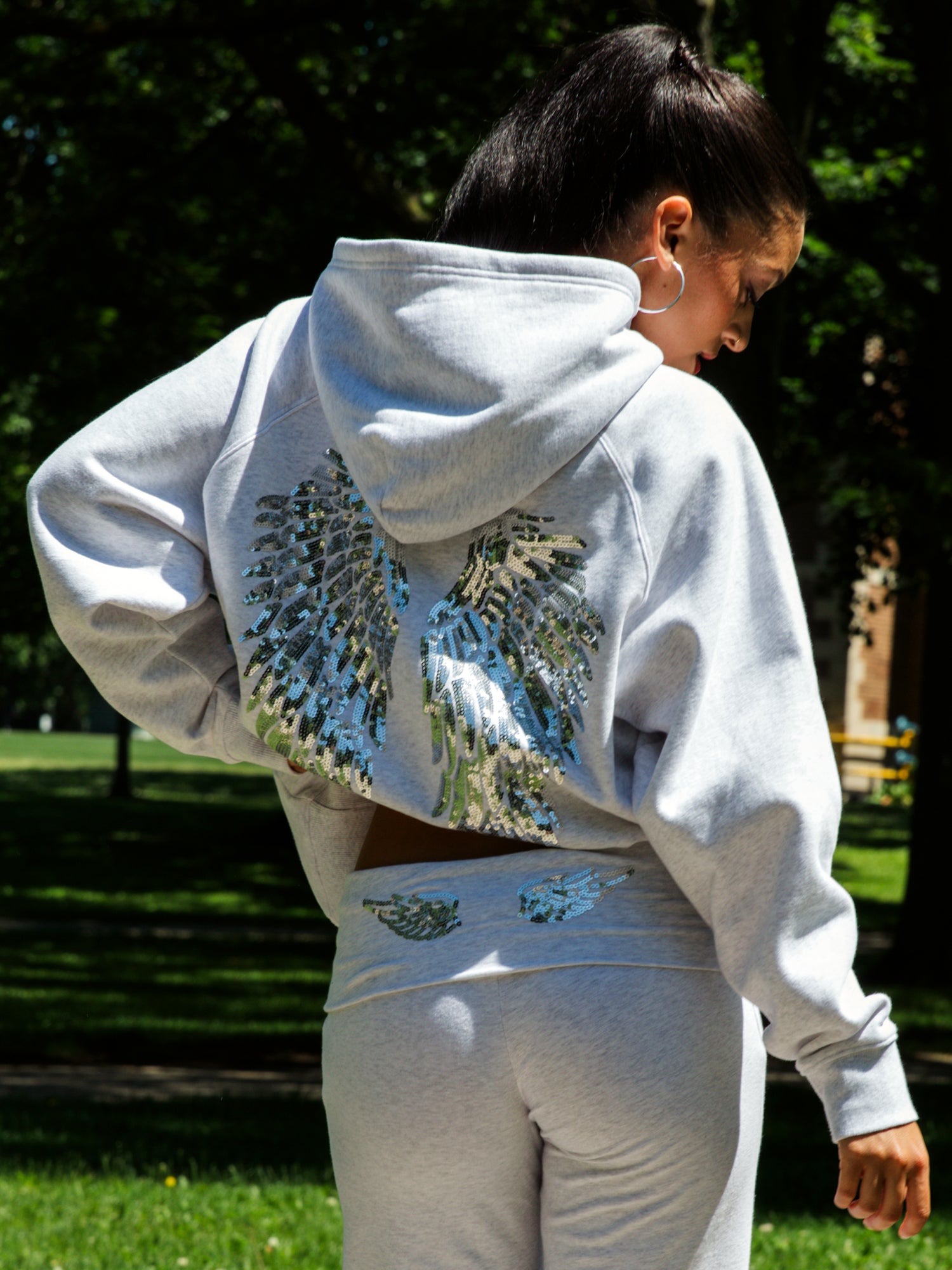 HARLOW CANDICE HOODIE - CLOUD