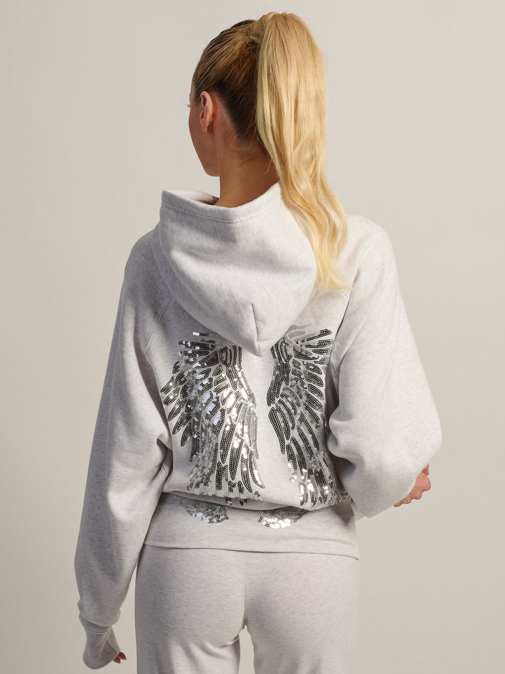 HARLOW CANDICE SWEAT À CAPUCHE - NUAGE