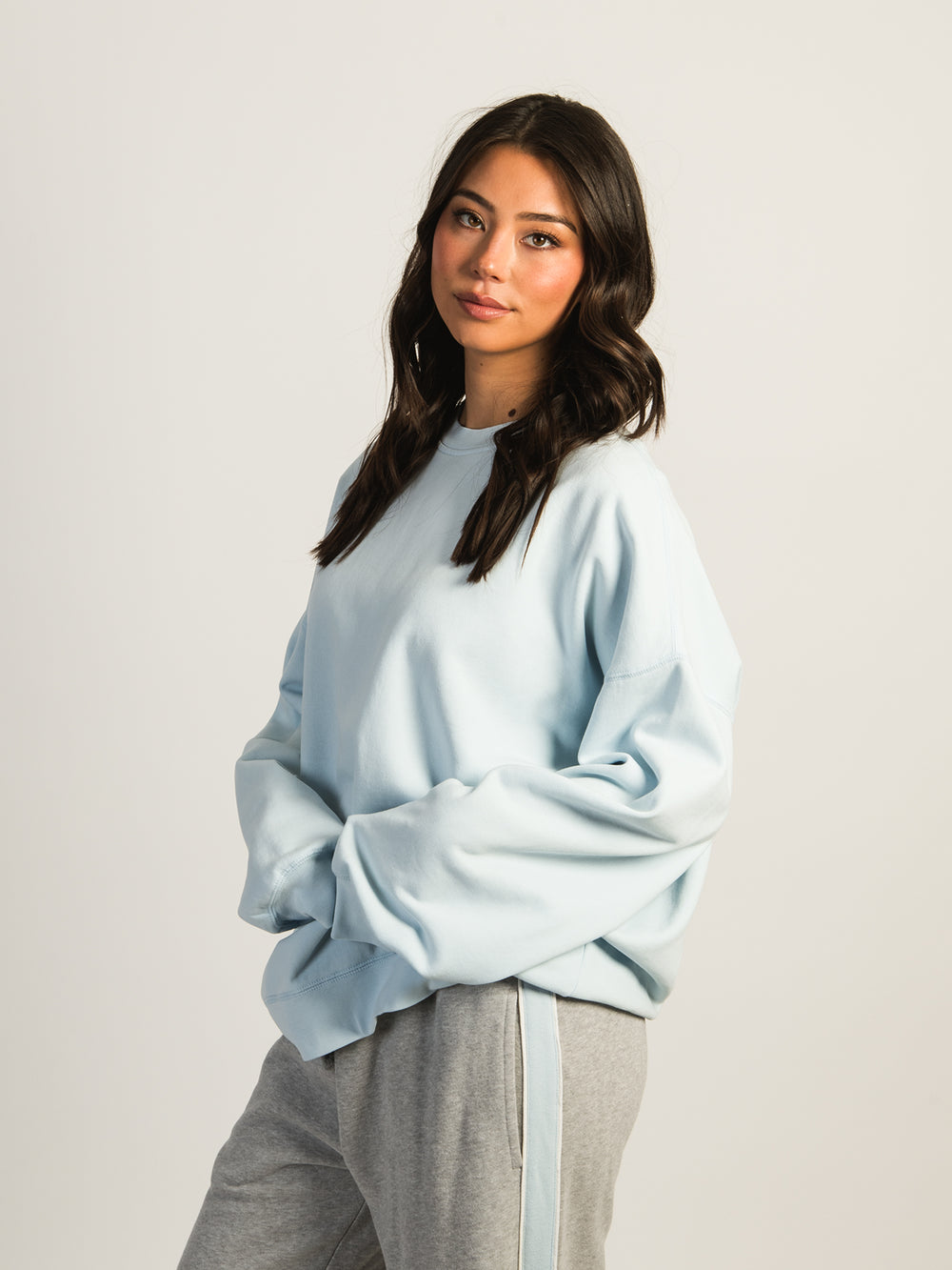 HARLOW MICHELLE CREWNECK - BLUE