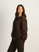 HARLOW HARLOW MICHELLE CREWNECK - CHOCOLATE - Boathouse