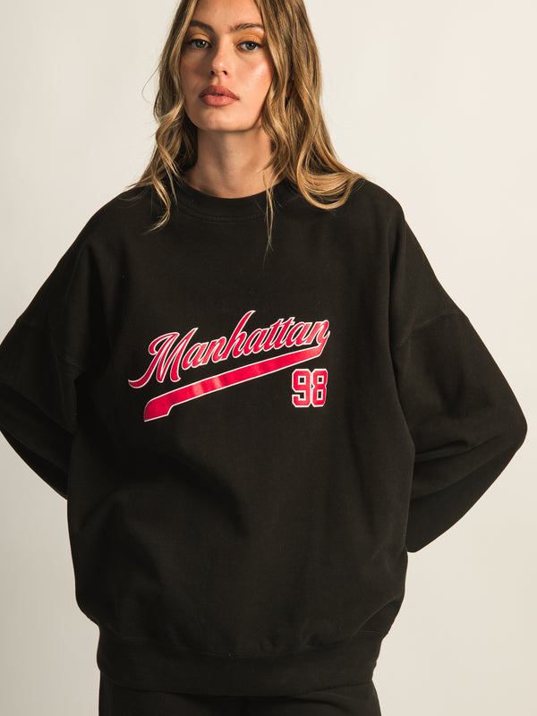 HARLOW MICHELLE CREWNECK - BLACK