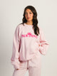 HARLOW HARLOW MICHELLE PRINT CREWNECK - LIGHT PINK - Boathouse