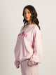 HARLOW HARLOW MICHELLE PRINT CREWNECK - LIGHT PINK - Boathouse