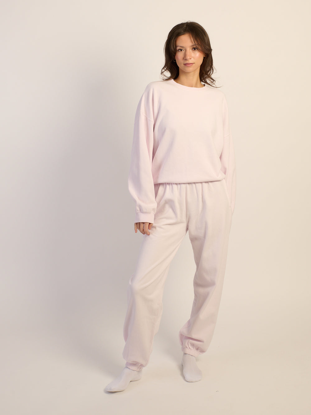 HARLOW CORINNA CREW - BABY PINK