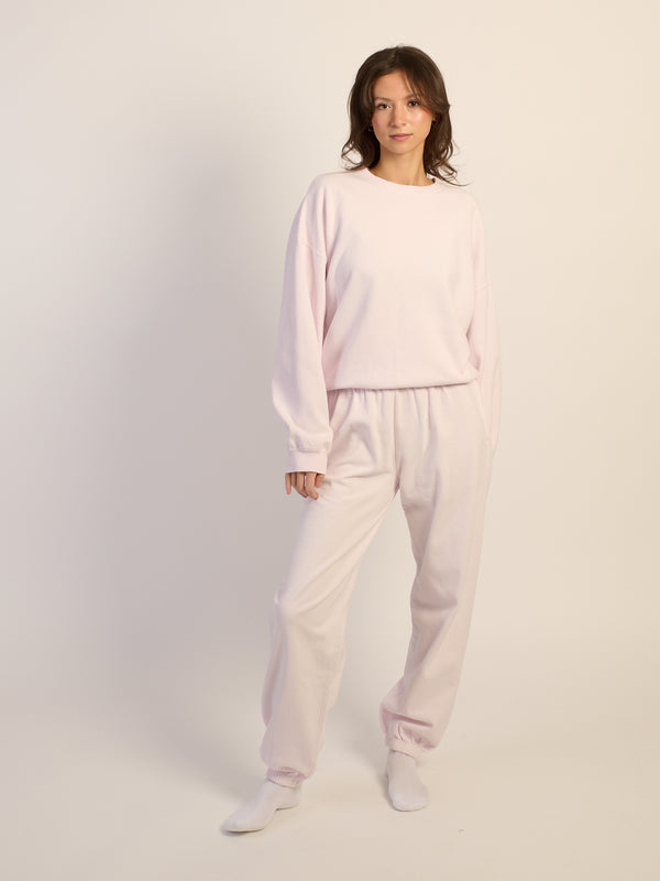 HARLOW CORINNA CREW - BABY PINK