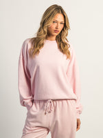 HARLOW CORINNA CREWNECK - LIGHT PINK