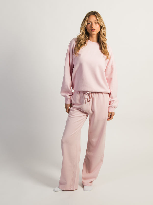 HARLOW CORINNA CREWNECK - LIGHT PINK