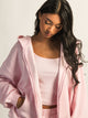 HARLOW HARLOW CLOUD ZIP UP - CHERRY BLOSSOM - Boathouse