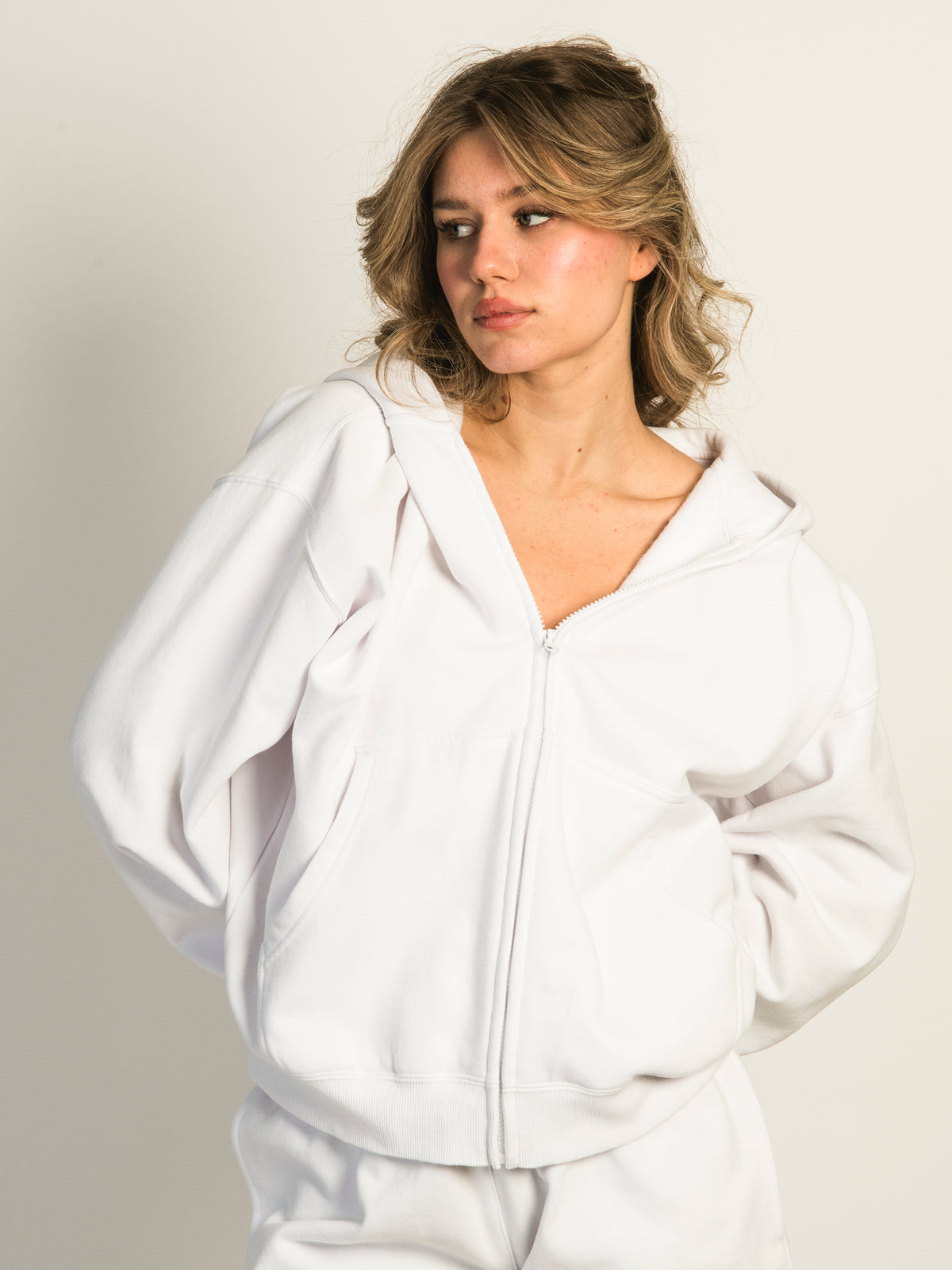 トップス coyseio TWINKLE HOOD ZIP-UP WHITE TWINKLE HOOD ZIP-UP WHITE - coyseio