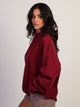 HARLOW HARLOW MILES MOCKNECK - BURGUNDY - Boathouse