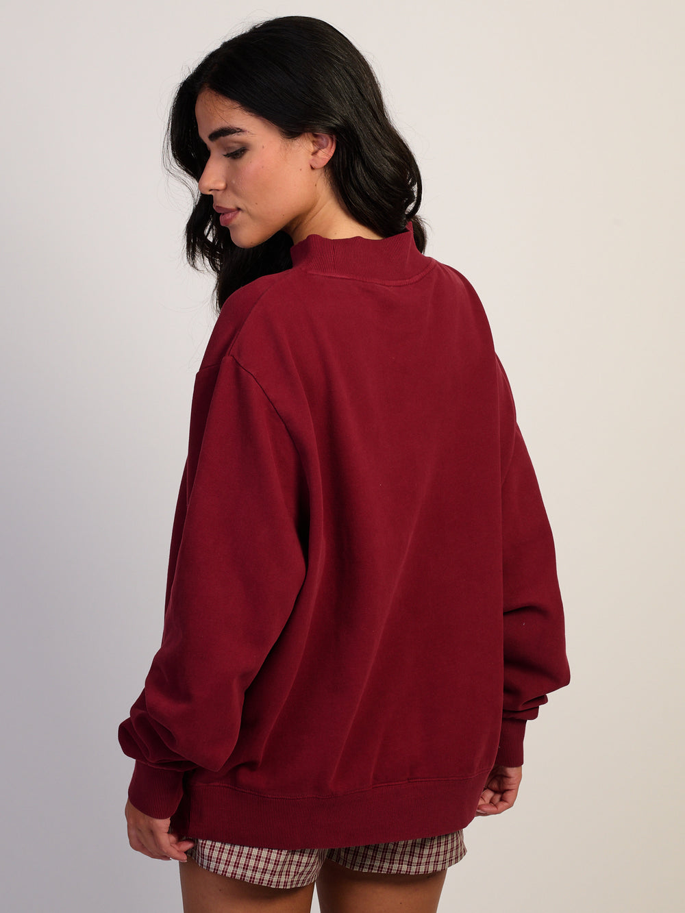 HARLOW HARLOW MILES MOCKNECK - BURGUNDY - Boathouse