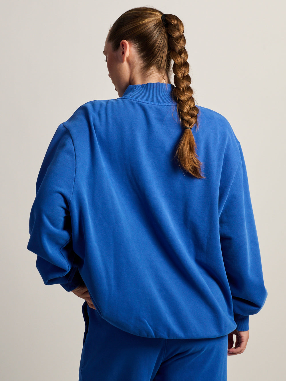 HARLOW MILES MOCKNECK - COBALT