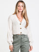 HARLOW HARLOW CABLE CROPPED CARDI - CLEARANCE - Boathouse