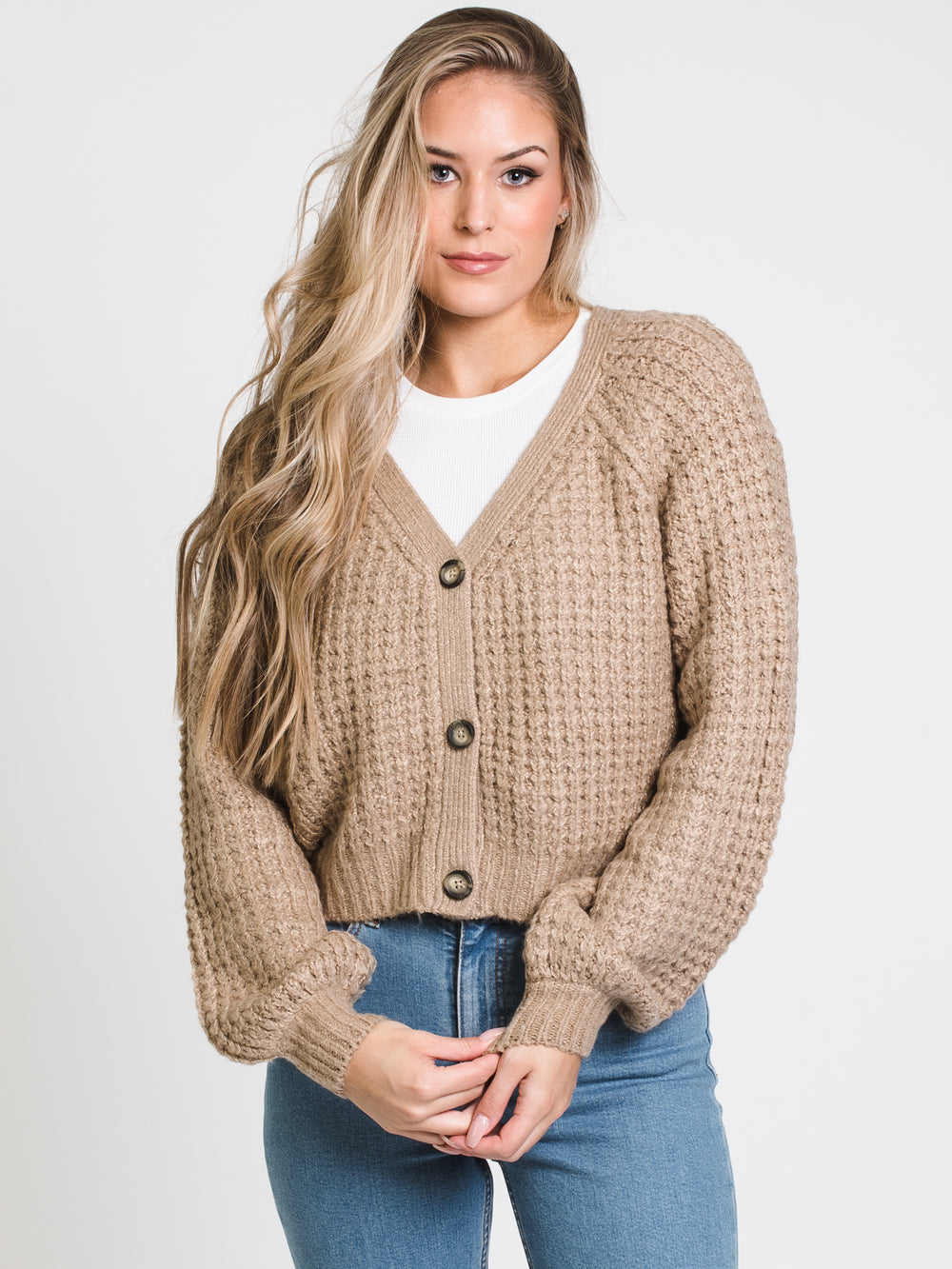 WOMENS ROWAN CARDI - CLEARANCE