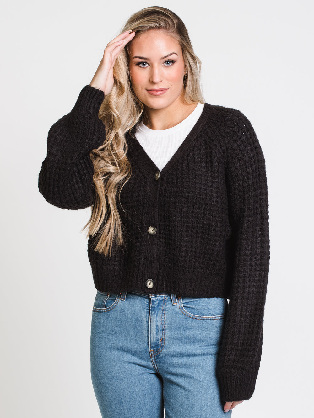 WOMENS ROWAN CARDI - CLEARANCE