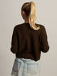 HARLOW COLLINS CARDIGAN - CHOCOLATE