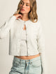 HARLOW HARLOW COLLINS CARDIGAN - CLOUD - Boathouse