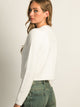HARLOW HARLOW COLLINS CARDIGAN - OFF WHITE - Boathouse