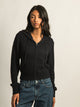 HARLOW HARLOW MAUDE CABLE KNIT ZIP-UP - NAVY - Boathouse