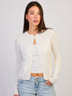 HARLOW HARLOW MADDY CARDIGAN - OFF WHITE - Boathouse