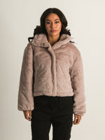 HARLOW FAY FAUX FUR JACKET - CLEARANCE