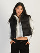 HARLOW HARLOW PEGGY PUFFER VEST - BLACK - Boathouse