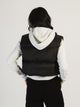 HARLOW HARLOW PEGGY PUFFER VEST - BLACK - Boathouse