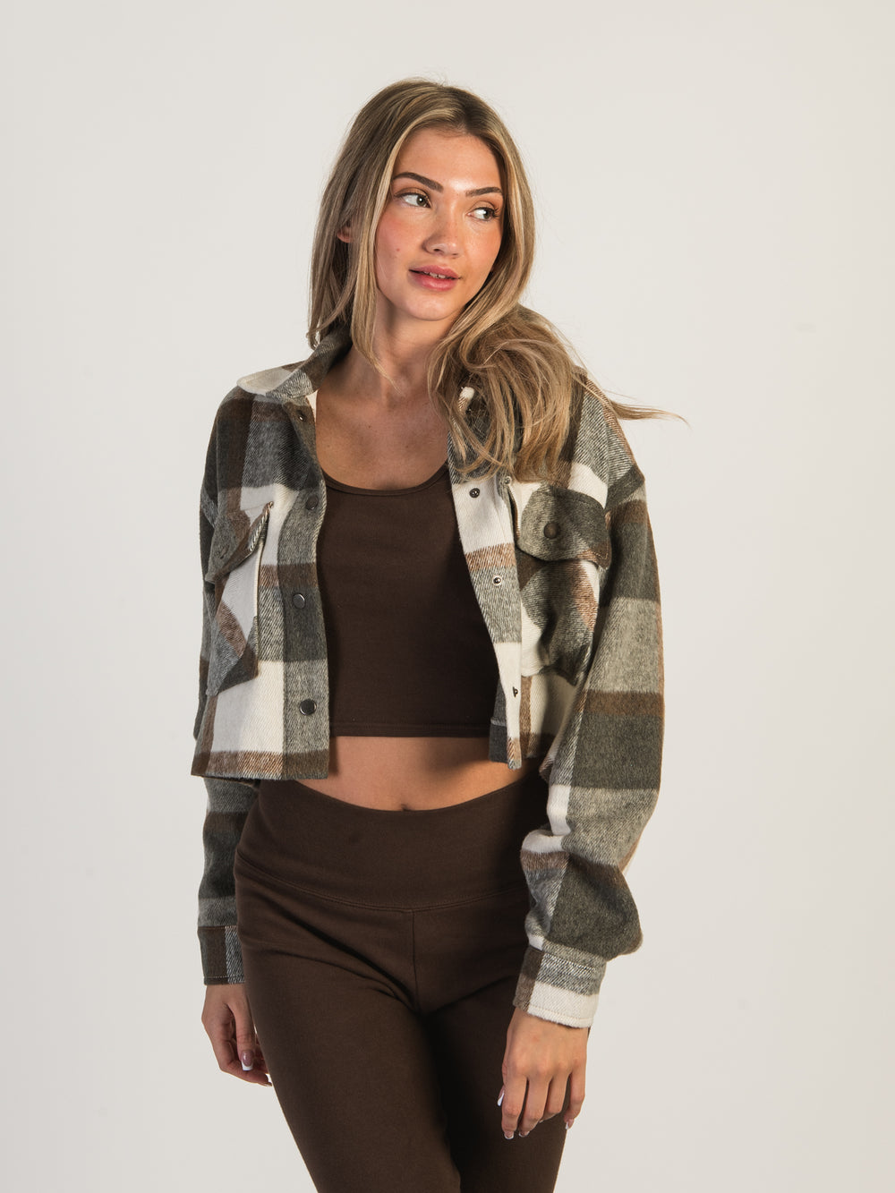 HARLOW BRITTANY CROPPED JACKET