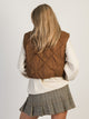 HARLOW HARLOW ZOEY QUILTED VEST - Boathouse
