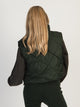 HARLOW HARLOW ZOEY QUILTED VEST - FOREST - Boathouse