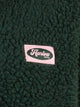 HARLOW HARLOW COCO SHERPA ZIP - FOREST - Boathouse