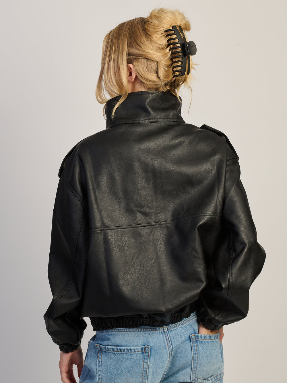 HARLOW LOTTIE JACKET - BLACK