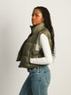 HARLOW HARLOW PEGGY PUFFER VEST - ARMY - Boathouse