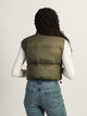 HARLOW HARLOW PEGGY PUFFER VEST - ARMY - Boathouse