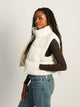 HARLOW HARLOW PEGGY PUFFER VEST - CREAM - Boathouse