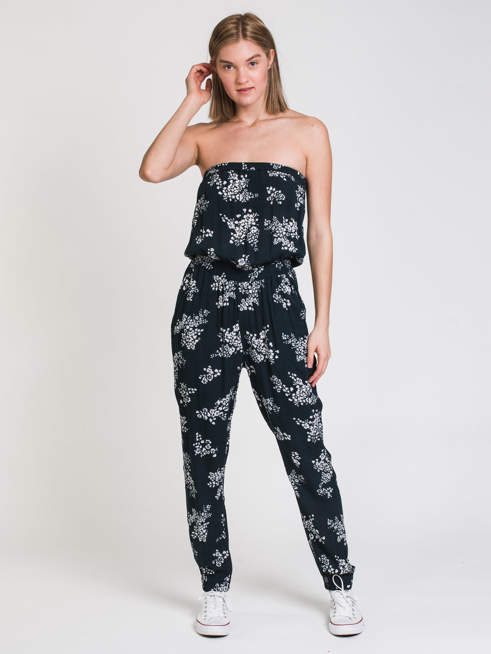 HARLOW ELLIE PRINTED TUBE JUMPSUIT - CLEARANCE