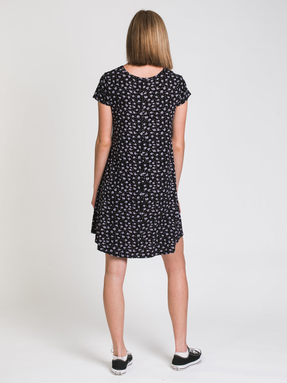 HARLOW LEIGH PRINTED TEE DRESS - CLEARANCE