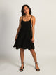 HARLOW HARLOW TIERED DRESS - BLACK - Boathouse