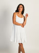 HARLOW HARLOW TIERED LINED DRESS - WHITE - Boathouse