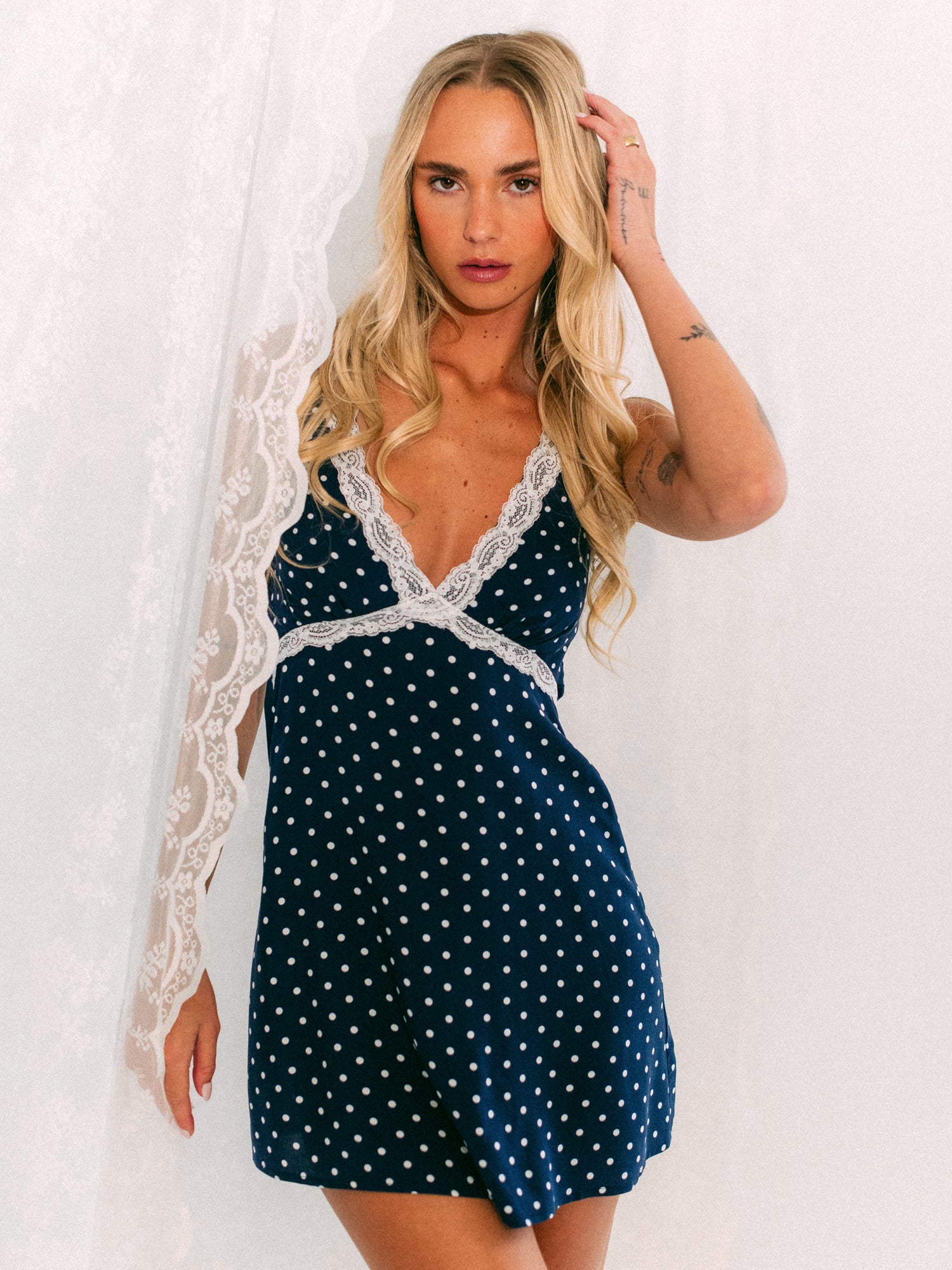 ROBE HARLOW LUCY - MARINE