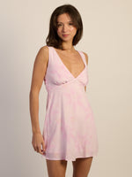HARLOW LUCY DRESS - PINK