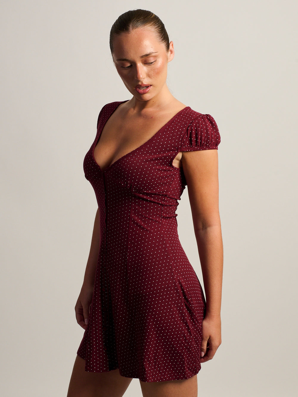 ROBE HARLOW REMI - BOURGOGNE