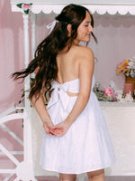 HARLOW JUNE DRESS - EYELETTE - WHITE