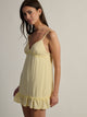 HARLOW HARLOW JENNY DRESS - YELLOW - Boathouse